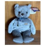 "LIGHTHOUSE" DECOR-TOY BEAR~BLUE/APPROX. 7" TALL