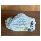 "LIGHTHOUSE" DECOR-APPROX. 3" TALL