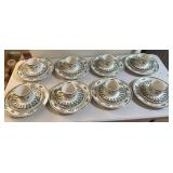 STONEWARE DISH SET-(8 OF EACH PIECE)