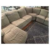 SECTIONAL SOFA-(5)PIECES