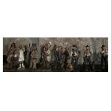 "SOUTHWESTERN" DECOR FIGURES-APPROX. 4-5" EACH