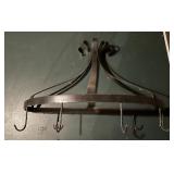 WALL MOUNT POT HOLDER-METAL/APPROX. 26ï¿½ WIDE