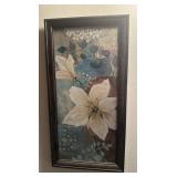 FRAMED WALL ART-APPROX. 10"x22"