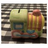 COIN BANK-"TRAIN DESIGN"