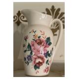 VINTAGE PITCHER-"ROYAL COPLEY"/APPROX. 8" TALL