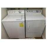 (SET)CLOTHES WASHER & "ELECTRIC" DRYER-"GE"