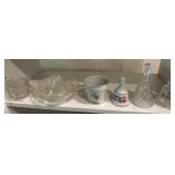 ITEMS FROM THE SHELF-GLASSWARE & MORE/ASSORTED