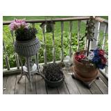 PLANETERS FROM THE PORCH AREA-ASSORTED