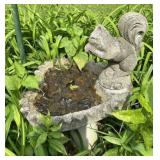 COMCRETE BIRD BATH-CHECK OUT THE PIC