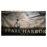 MOVIE BANNER-"PEARL HARBOR"/APPROX. 17ï¿½x8ï¿½