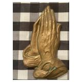 CHALK COLLECTIBLE-"PRAYING HANDS"