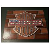 "HARLEY DAVIDISON" SIGN-APPROX. 18ï¿½x22ï¿½