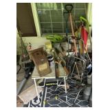 ITEMS FROM THE PORCH AREA-ASSORTED/CHECK THEM OUT