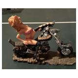 MOTORCYCLE NOVELTY COLLECTIBLE-"BABE"/BLACK