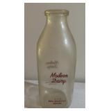 "MODERN DAIRY" BOTTLE-PERU~ROCHESTER, INDIANA
