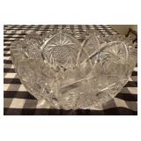 GLASS BOWL-APPROX. 9ï¿½ DIAMETER
