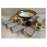 COLLECTIBLES W/SERVING DISH-CHECK OUT THE PIC
