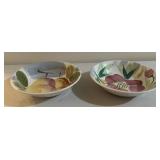 (2)VINTAGE DISHES-"FRUIT" DESIGN/CHECK THEM OUT