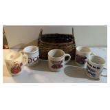 COLLECTOR CUPS W/BASKET-CHECK OUT THE PIC