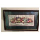 FRAMED ARTWORK-APPROX. 22ï¿½x14ï¿½