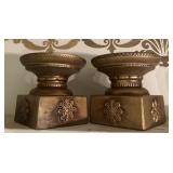 (SET)CANDLE HOLDERS-CHECK OUT THE PIC
