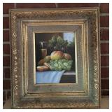 FRAMED ARTWORK-OIL/APPROX. 16"x20"
