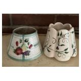 (2)CANDLE BURNER DECOR CHIMNEYS-ASSORTED