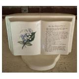 PLANTER-"BIBLE" DESIGN