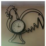 KITCHEN WALL CLOCK-"ROOSTER" DESIGN