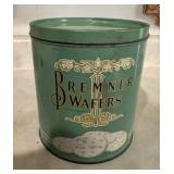 VINTAGE "WAFER" TIN-CHECK OUT THE PIC