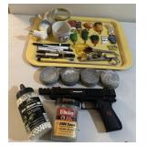 TRAY W/ITEMS FROM THE HOME-ASSORTED