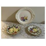COLLECTOR PLATES-"FRUIT" DESIGN/ASSORTED