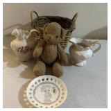ITEMS FROM THE COLLECTION W/BASKET-CHECK THEM OUT