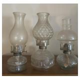 (3)OIL LAMPS-CHECK OUT THE PIC