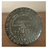 U.S. GEOLOGICAL SURVEY BENCH MARK-CHECK IT OUT