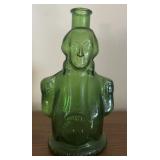 VINTAGE GLASS DECANTOR-CHECK OUT THE PIC