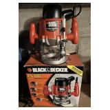 BLACK & DECKER ROUTER-USED VERY LITTLE