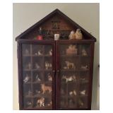 SHADOWBOX W/ASSORTED "DOG" MINIATURES