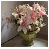 DECOR-"FLORAL W/PLANTER"