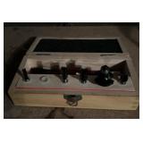 ROUTER BIT SET W/WOODEN BOX