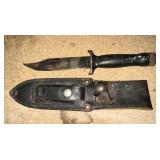 KNIFE W/SHEATH-CHECK OUT THE PIC