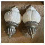 (2)VINTAGE "COACH HOUSE" LIGHT FIXTURES