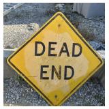 FEDERAL/STATE REGULATORY SIGN-'DEAD END'