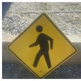 FEDERAL/STATE REGULATORY SIGN-'PEDESTRIAN CROSSING
