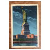 VINTAGE "UNUSED" POSTCARD-"STATUE OF LIBERTY"