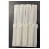 (LOT OF 8) "PLASTIC" PENNY/CENT ***SQUARE TUBES***