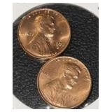 1971-S LINCOLN CENTS ***LARGE & SMALL "S" MINT