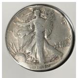 1942 WALKING LIBERTY HALF DOLLAR (90% SILVER)