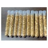 (BAG OF 10) "TUBES" OF GOLD FLAKE