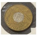 "1864" "METRO~DADE COUNTY, FLORIDA" TRANSIT TOKEN